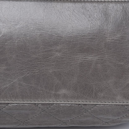 Chanel Glazed Calfskin Stingray Large Bindi CC Tote Grey 11 of 13