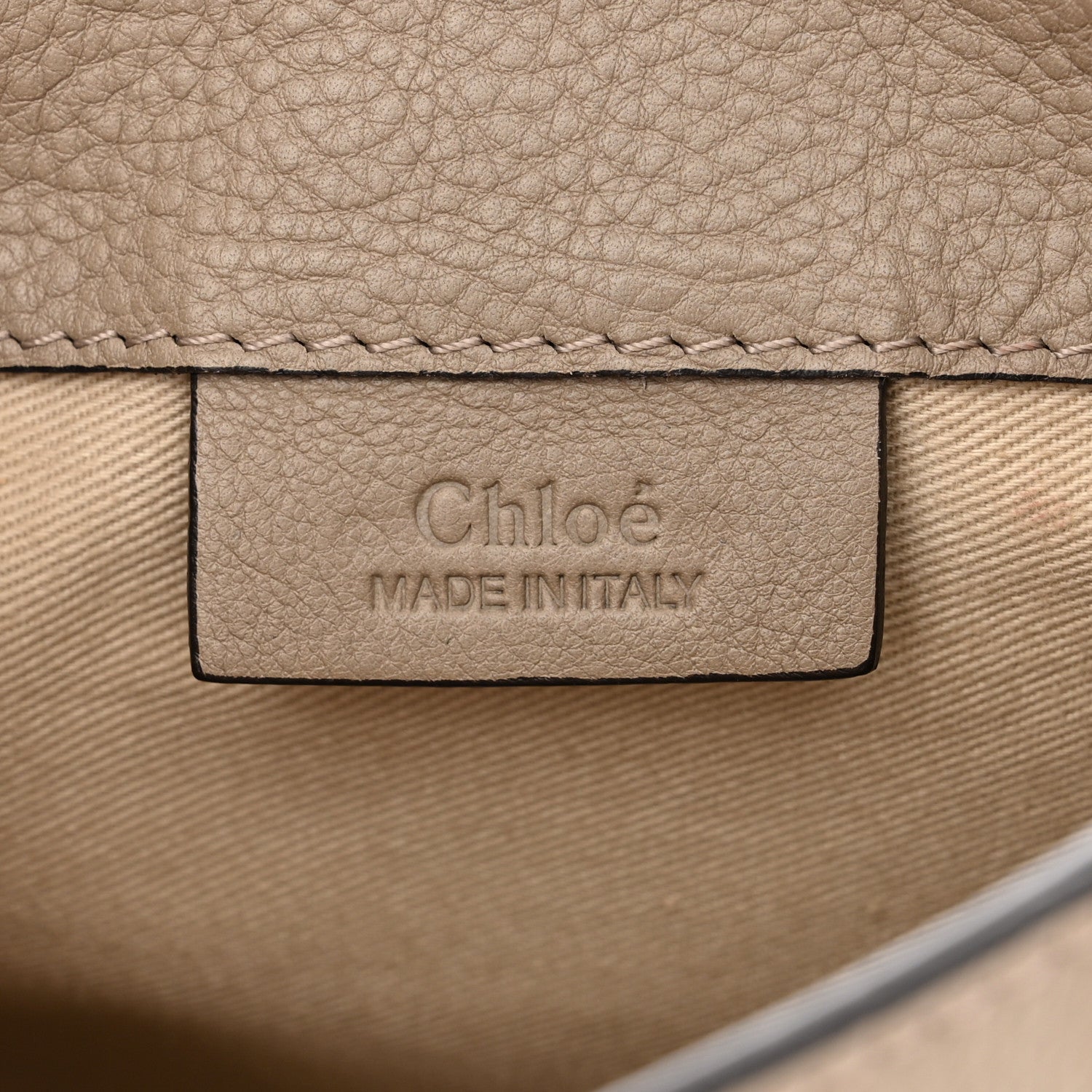 Chloe Suede Calfskin Mini Faye Backpack Motty Grey 6 of 9