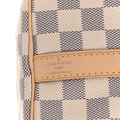 Louis Vuitton Damier Azur Speedy Bandouliere 25 6 of 8