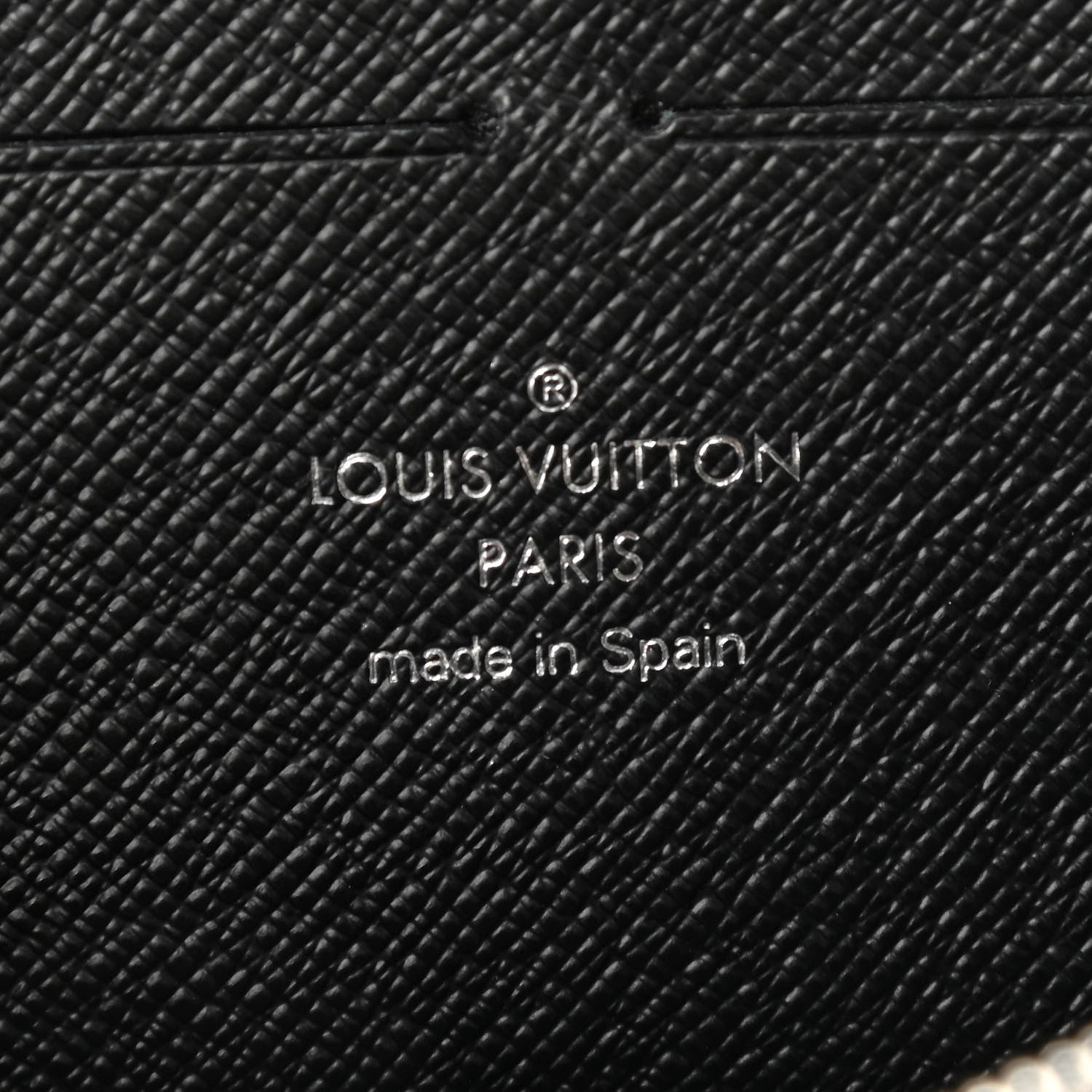 Louis Vuitton Epi Clemence Wallet Black 6 of 8