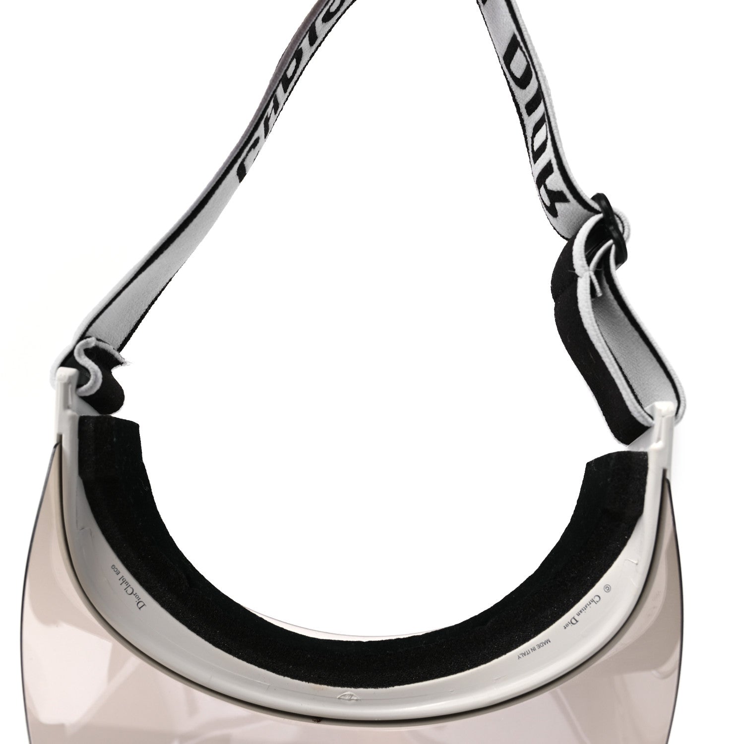 Christian Dior Mirrored DiorClub1 Sun Visor Silver 7 of 11
