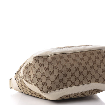 Gucci Monogram Medium Charlotte Hobo Off White 9 of 14