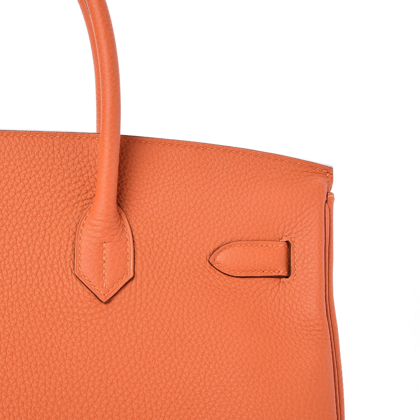 Togo Birkin 35 Orange