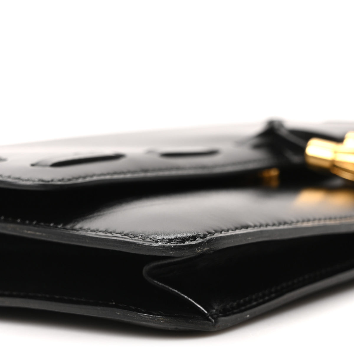 Box Tassel Shoulder Bag Black