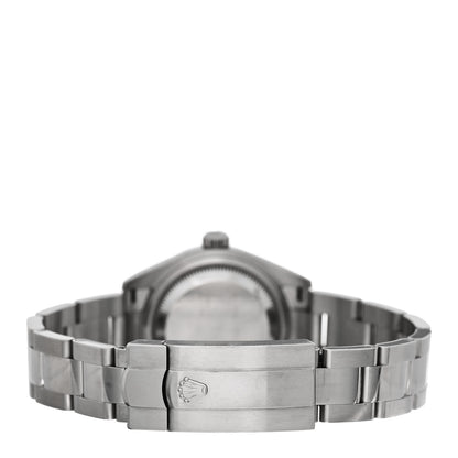 Rolex Stainless Steel 18K White Gold Diamond Mother of Pearl 28mm Oyster Perpetual Datejust Watch 279174 3 of 5