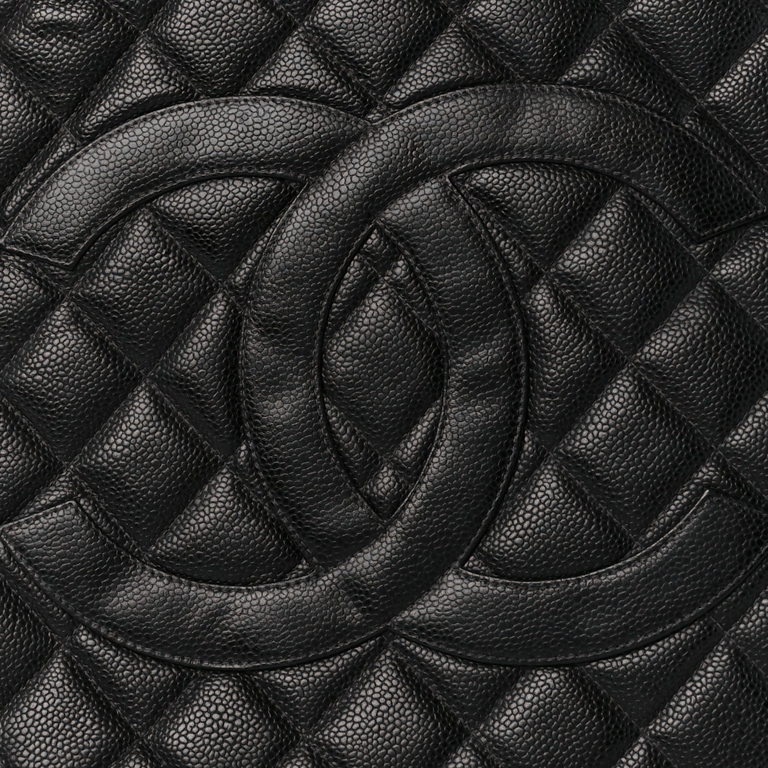 Chanel Caviar Quilted Medallion Tote Black 8 of 10
