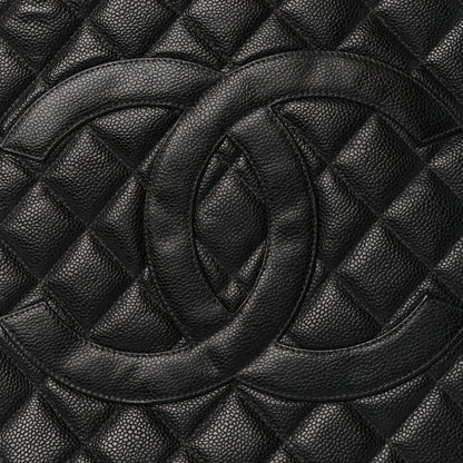 Chanel Caviar Quilted Medallion Tote Black 8 of 10