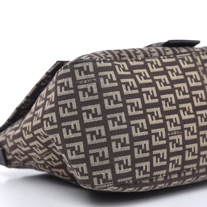 Fendi Zucchino Vitello Mama Baguette Testa di Moro Beige 6 of 9