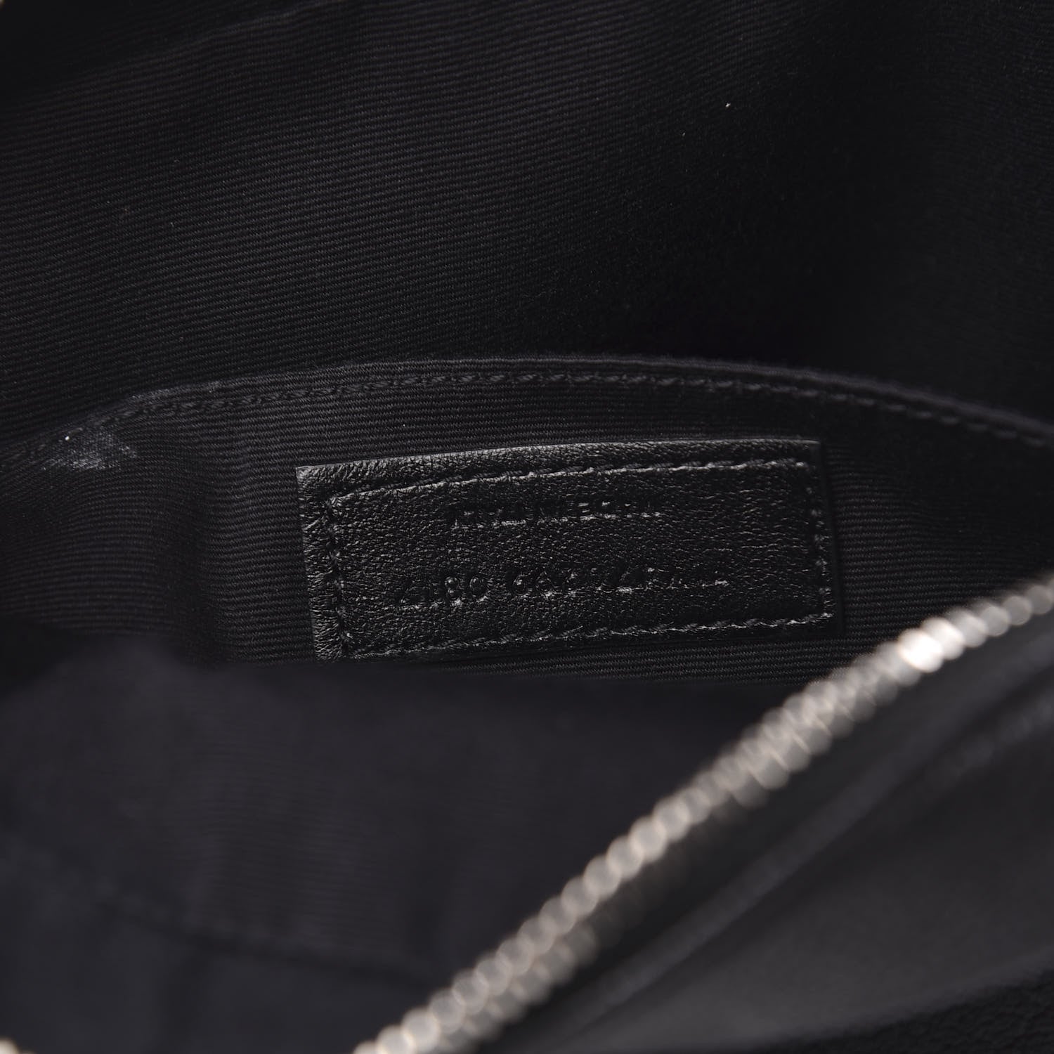 Saint Laurent Lambskin Monogram Small Lou Camera Bag Black 6 of 11