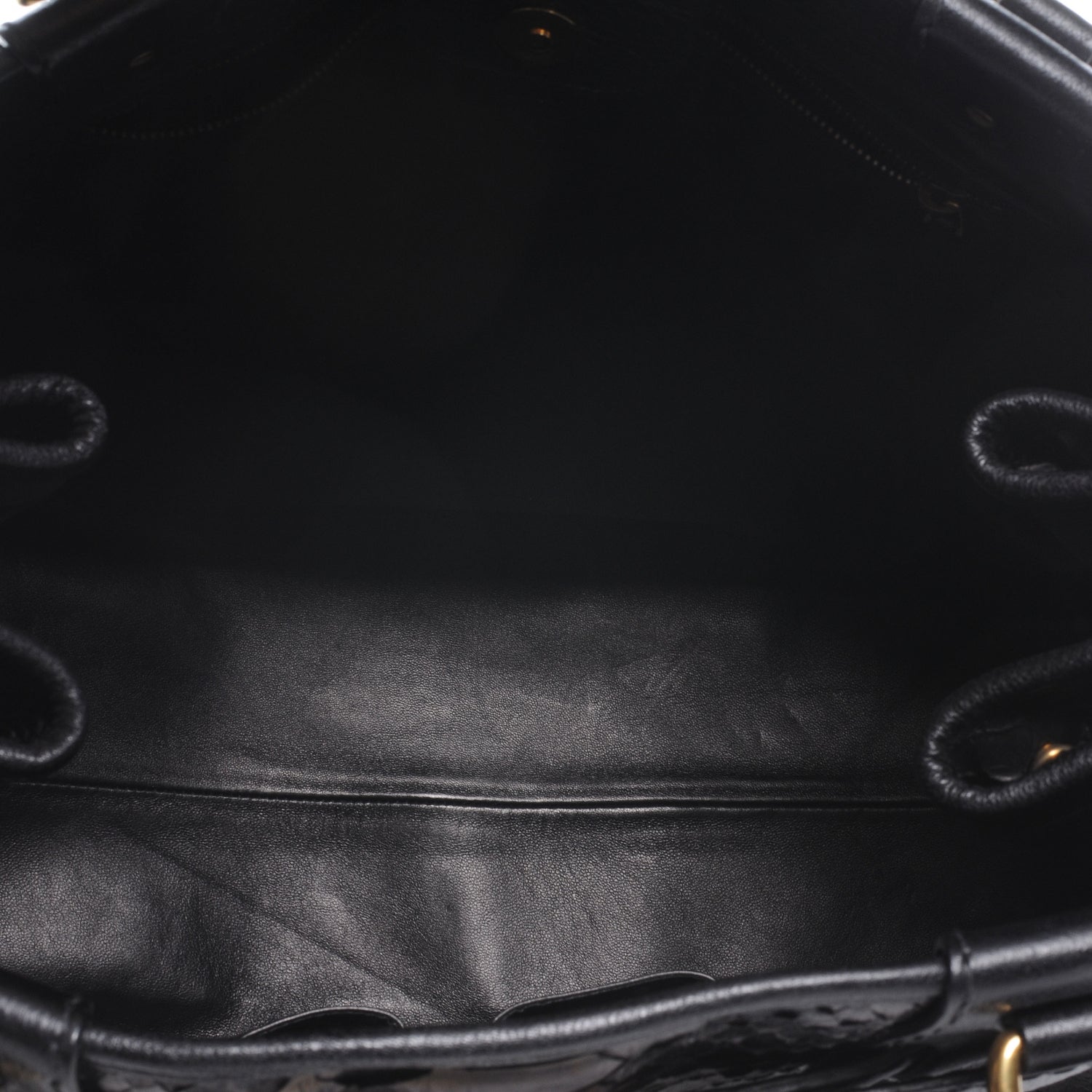 Gucci Python Large GG Running Tote Black 5 of 7