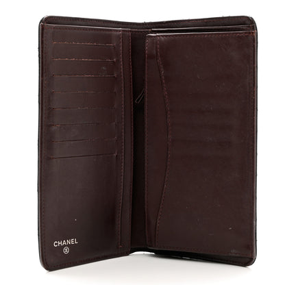 Chanel Caviar Quilted Yen Wallet Black 5 of 10