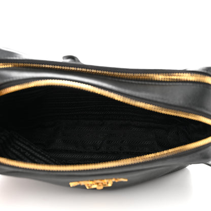 Prada Vitello Phenix Camera Bag Black 5 of 10