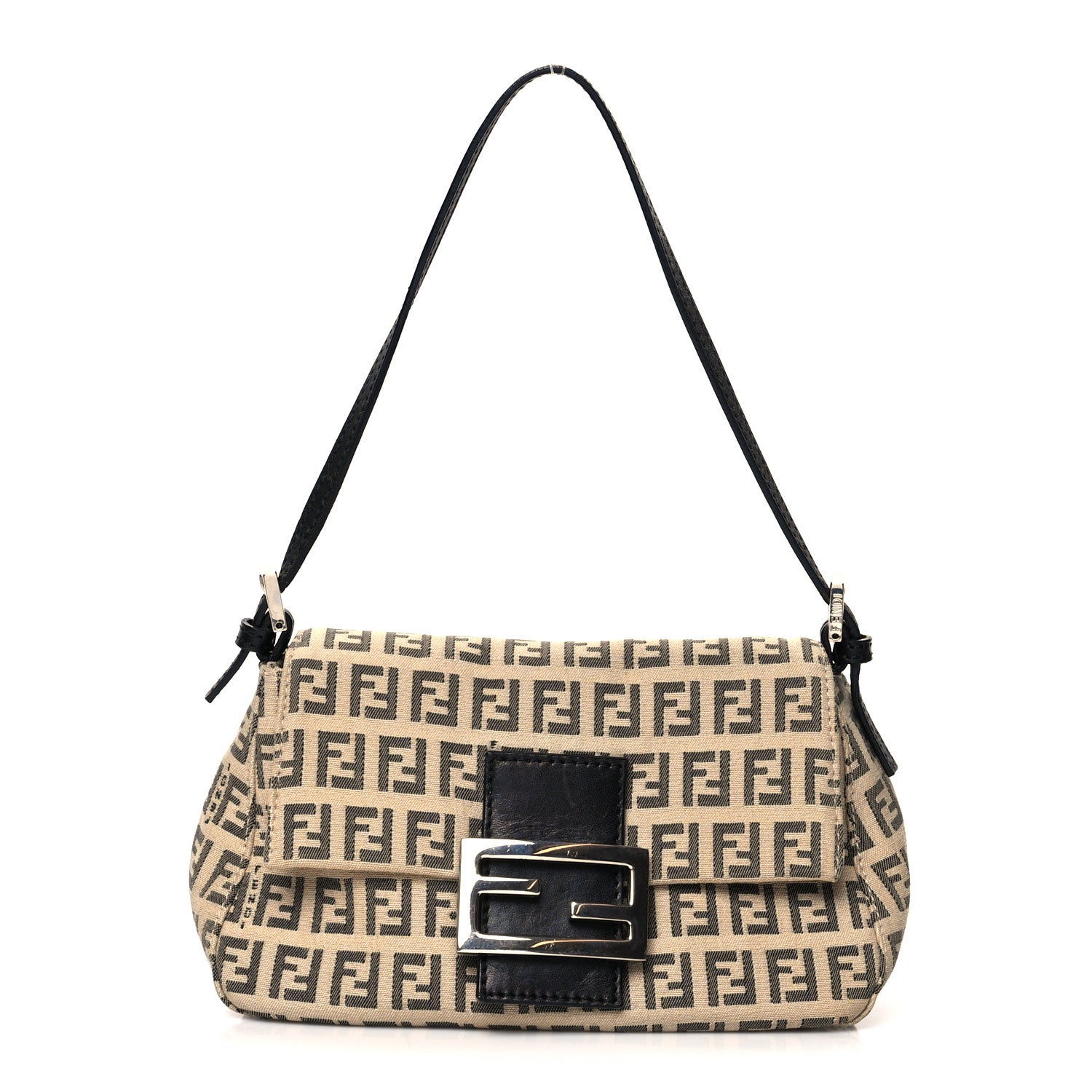 Fendi Zucchino Mini Mama Baguette Beige 1 of 10