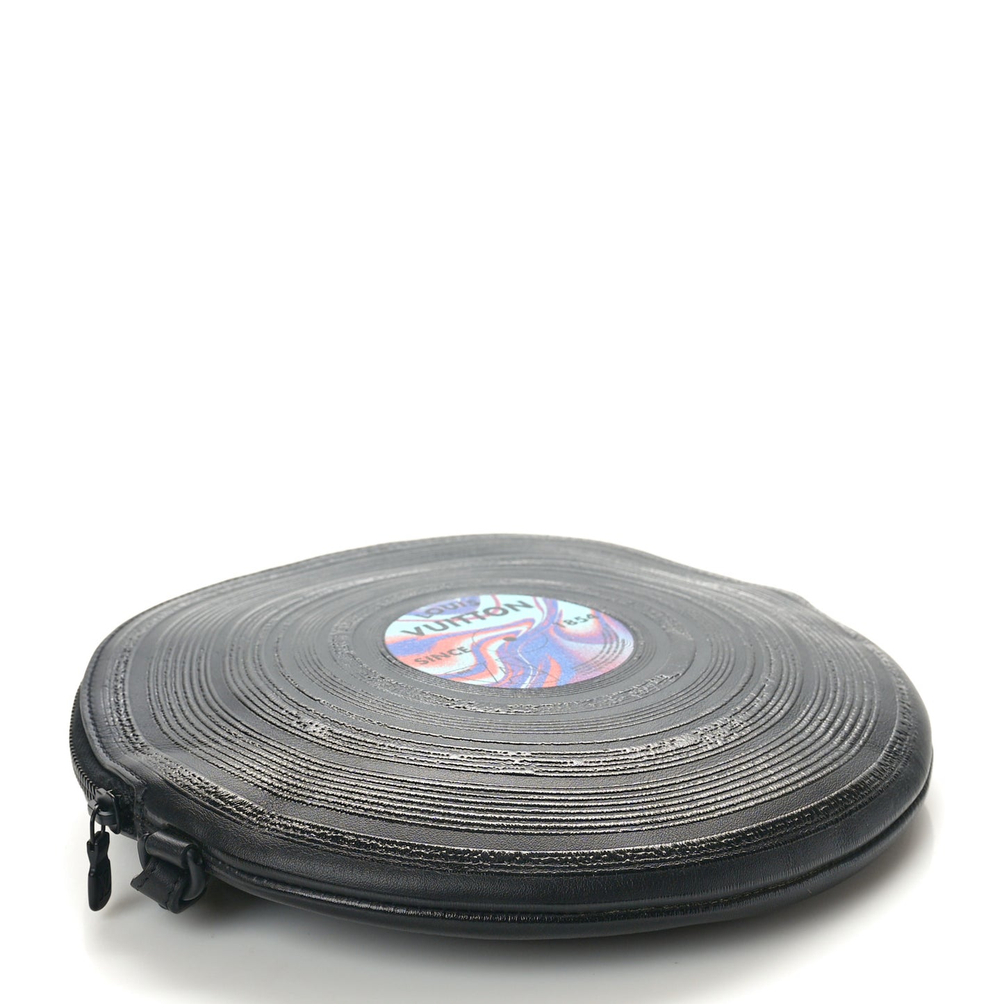 Calfskin Since 1854 Disc Pouch Black Multicolor