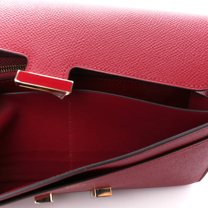 Hermes Epsom Constance Long Wallet Rouge Grenat 11 of 11