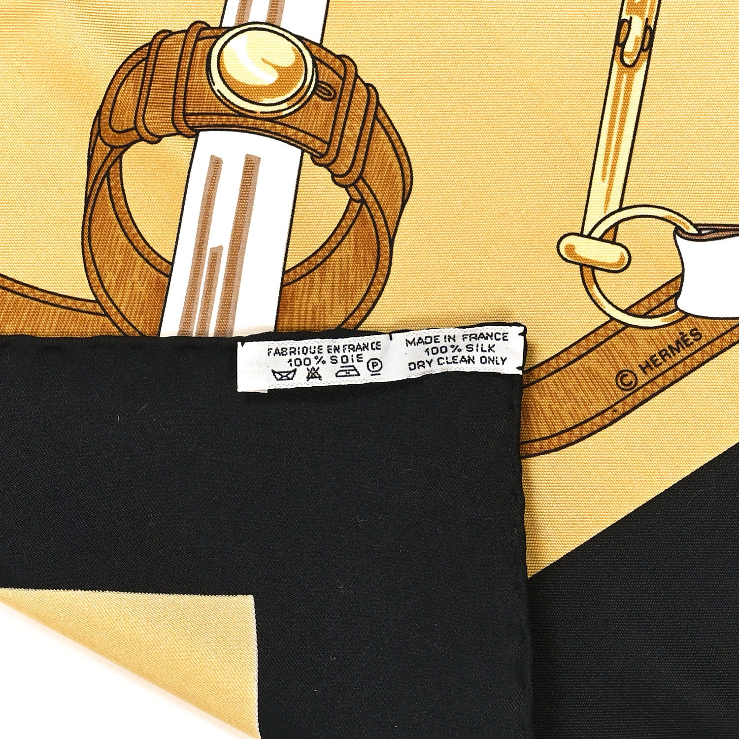 Hermes Silk Eperon D'Or Scarf 90 3 of 4