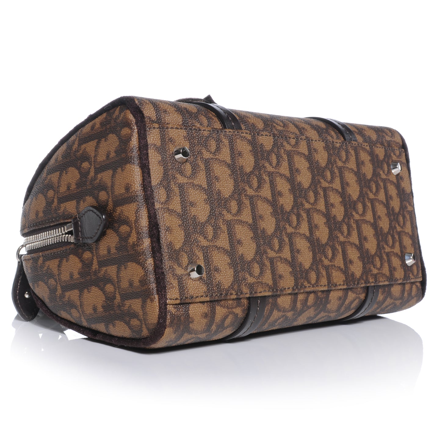 Monogram Trotter Romantique Boston Bag Brown