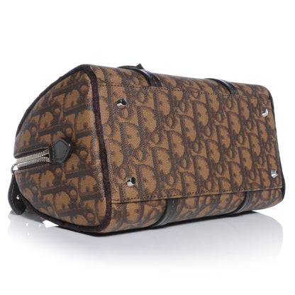 Christian Dior Monogram Trotter Romantique Boston Bag Brown 4 of 7