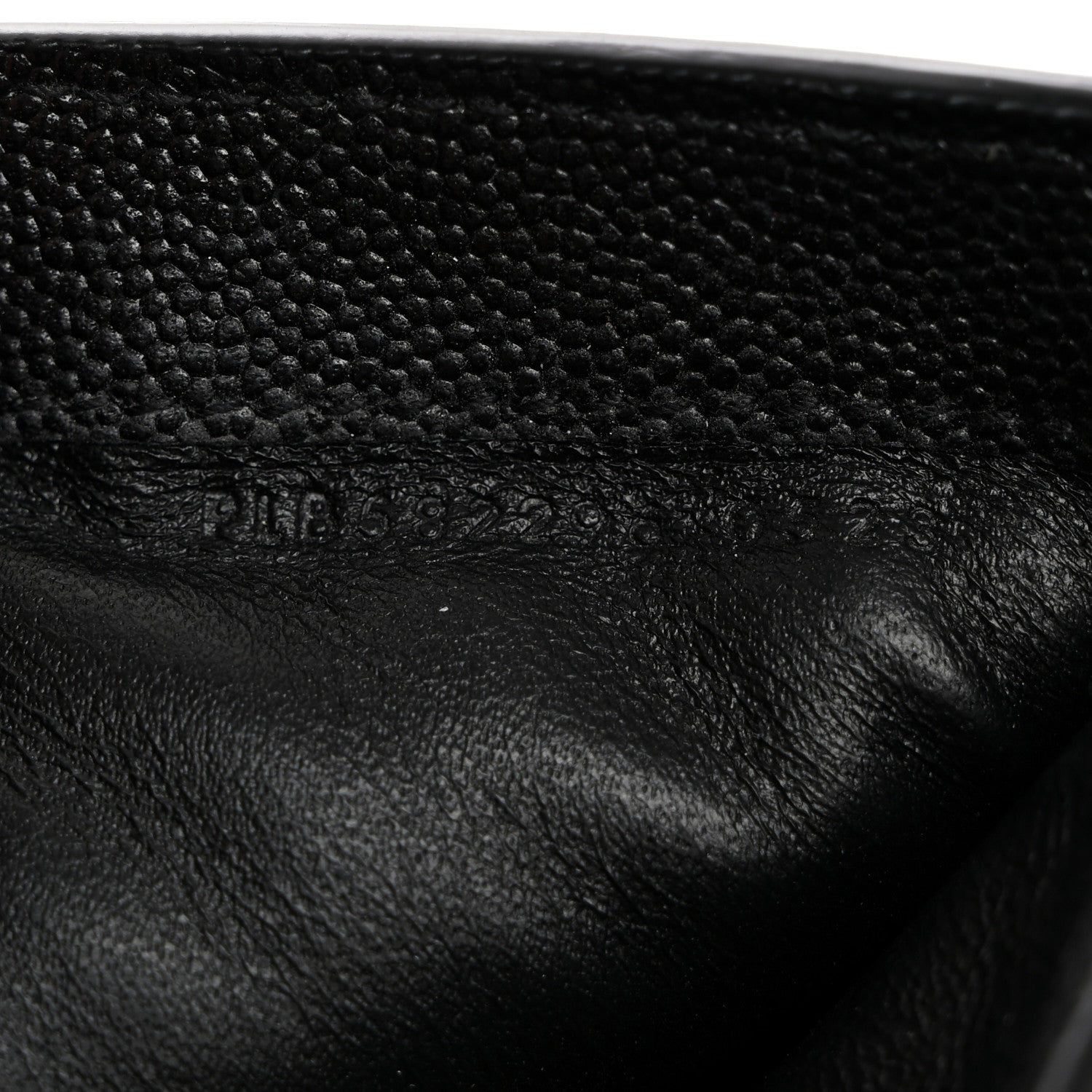Saint Laurent Grain De Poudre Monogram Bi-Fold Wallet Black 8 of 8