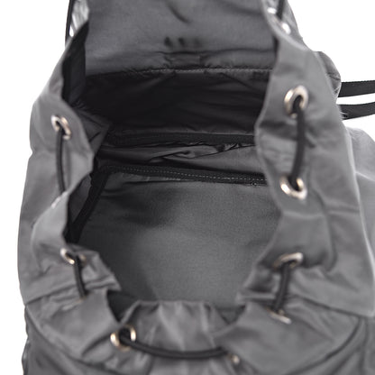 Prada Tessuto Nylon Montagna Small Single Buckle Backpack Ardesia 5 of 10