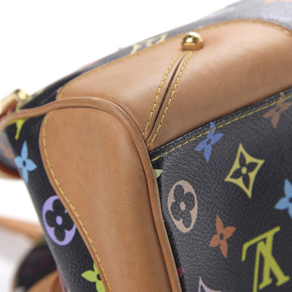 Louis Vuitton Monogram Multicolor Claudia Black 9 of 11