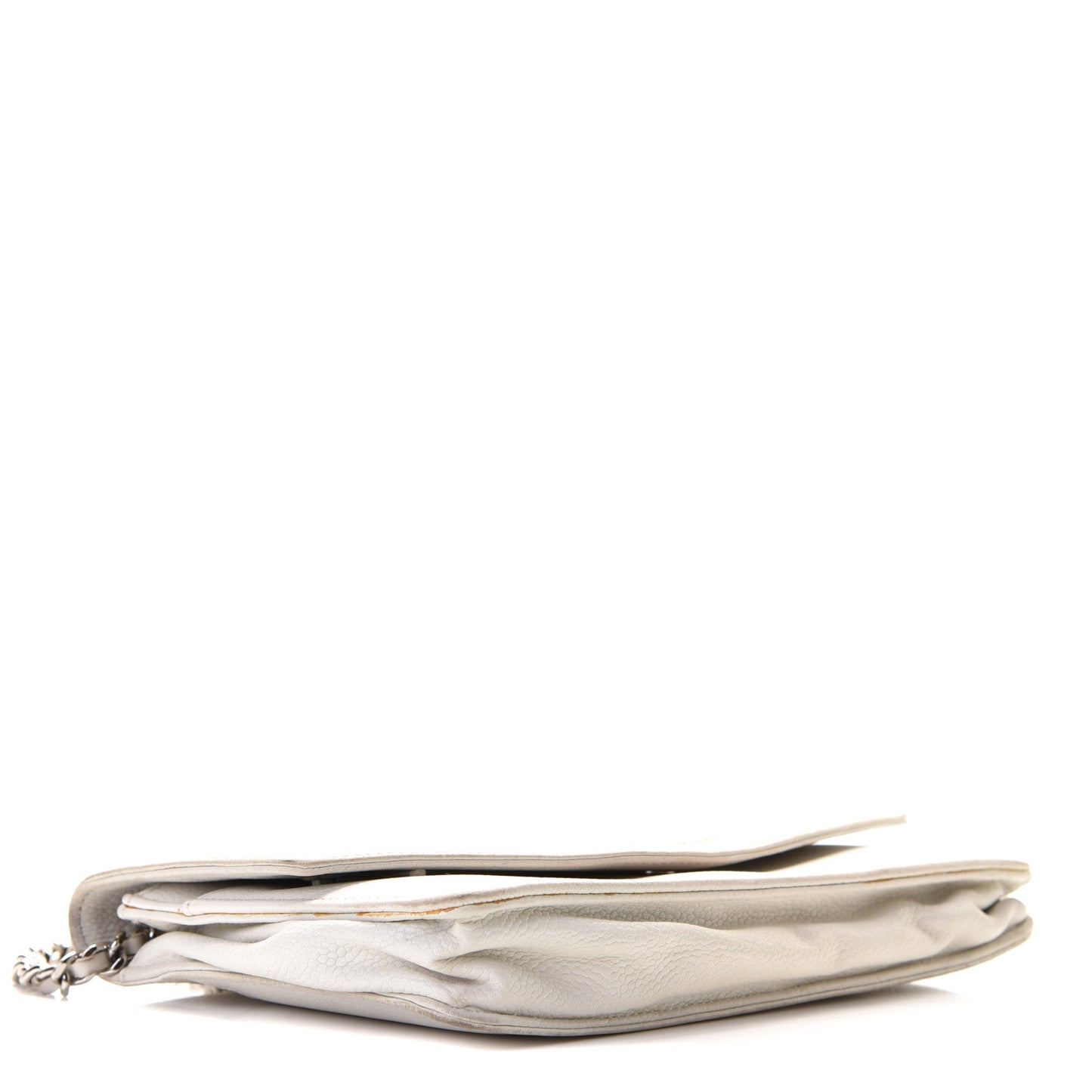 Caviar Timeless CC Wallet on Chain WOC White