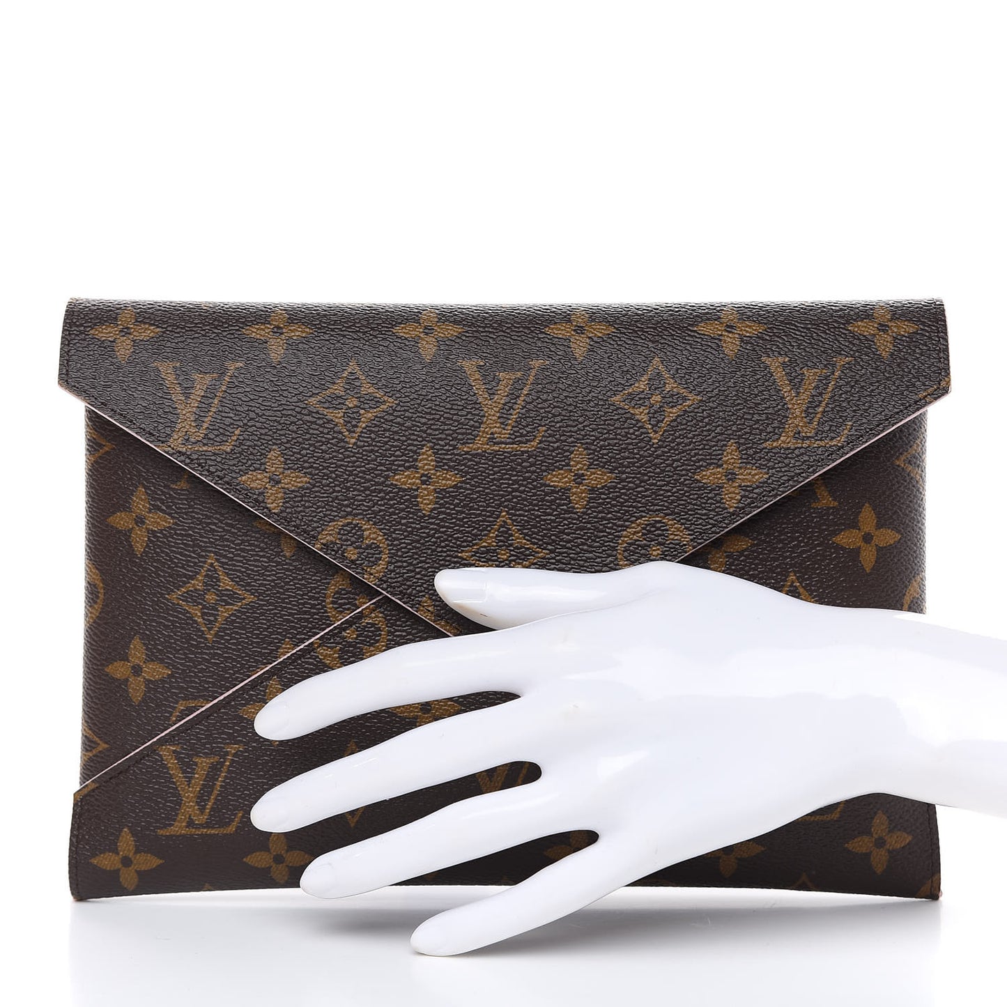 Monogram Large Kirigami Pochette Insert Rose Ballerine
