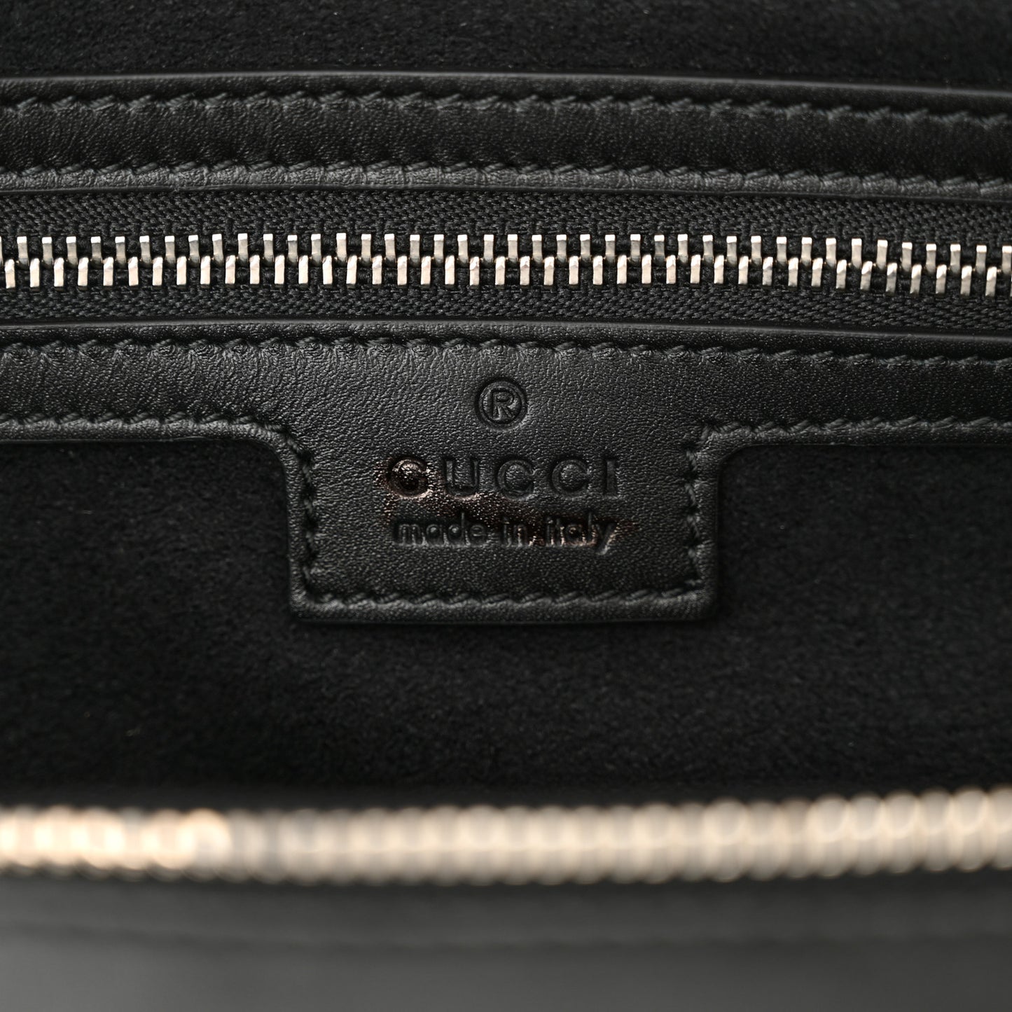 Calfskin Petite GG Medium Tote Bag Black