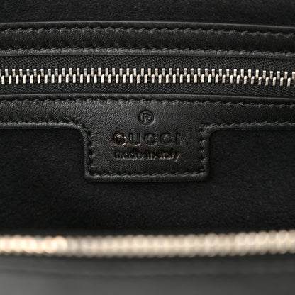 Gucci Calfskin Petite GG Medium Tote Bag Black 6 of 10