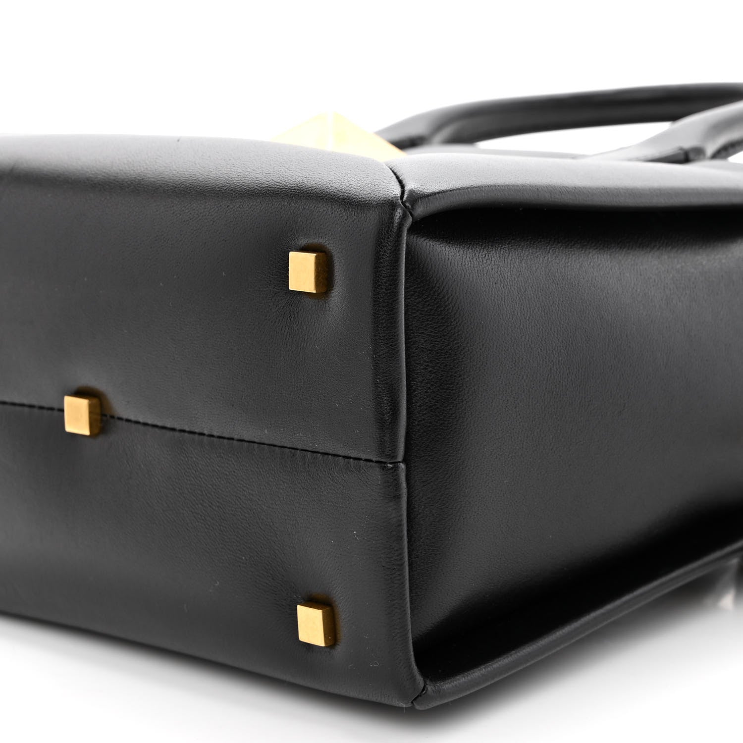 Valentino Garavani Nappa Small One Stud Handbag Black 9 of 9