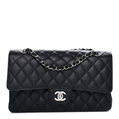 Chanel Caviar Quilted Medium Double Flap Black 1 of 4
