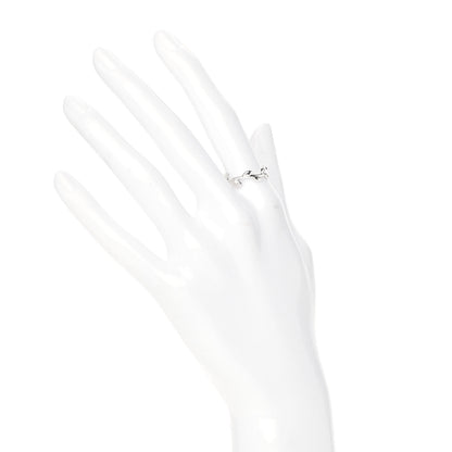 Tiffany Sterling Silver Paloma Picasso Narrow Olive Leaf Band Ring 54 7 2 of 4