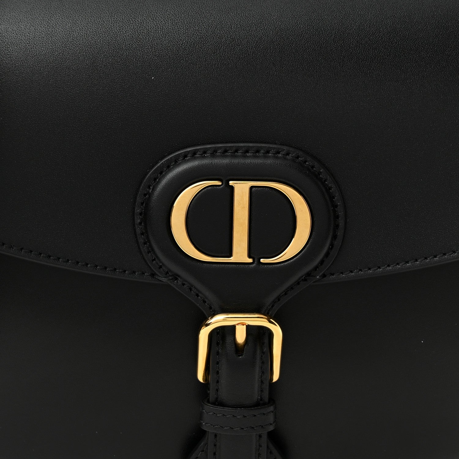 Christian Dior Box Calfskin Medium Bobby Flap Black 7 of 10