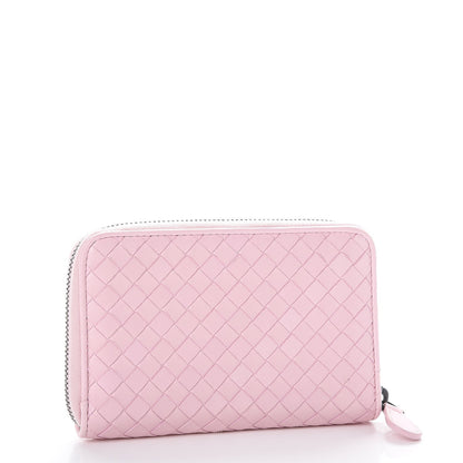 Bottega Veneta Nappa Intrecciato Zip Around Wallet Dragee 3 of 10