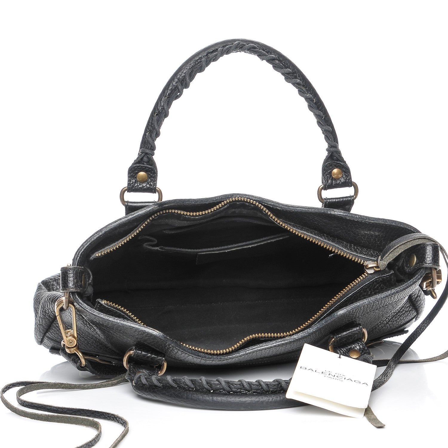 Balenciaga Pebbled Caribou Classic Hardware First Black 5 of 6