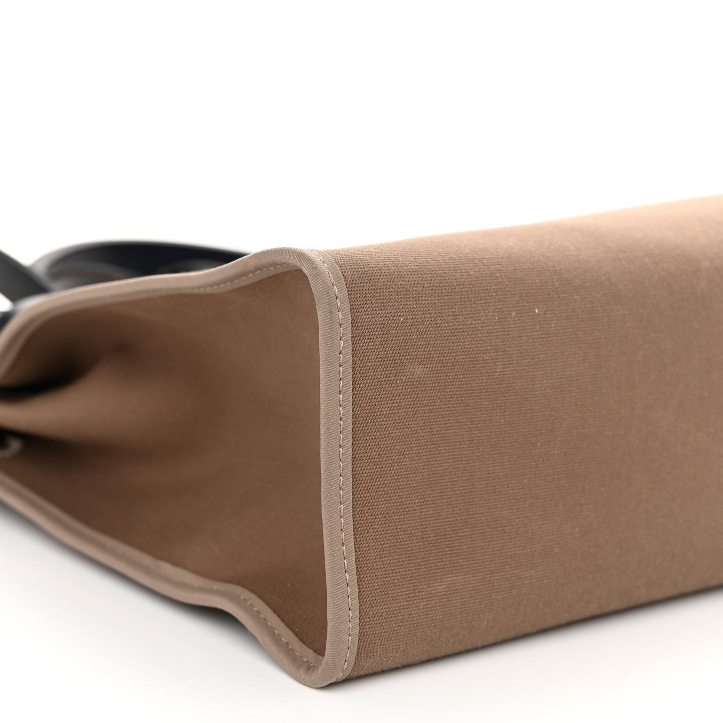 Vache Hunter Toile Herbag Zip 31 PM Etoupe Bleu Saphir