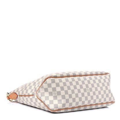 Louis Vuitton Damier Azur Delightful MM Rose Ballerine 4 of 24
