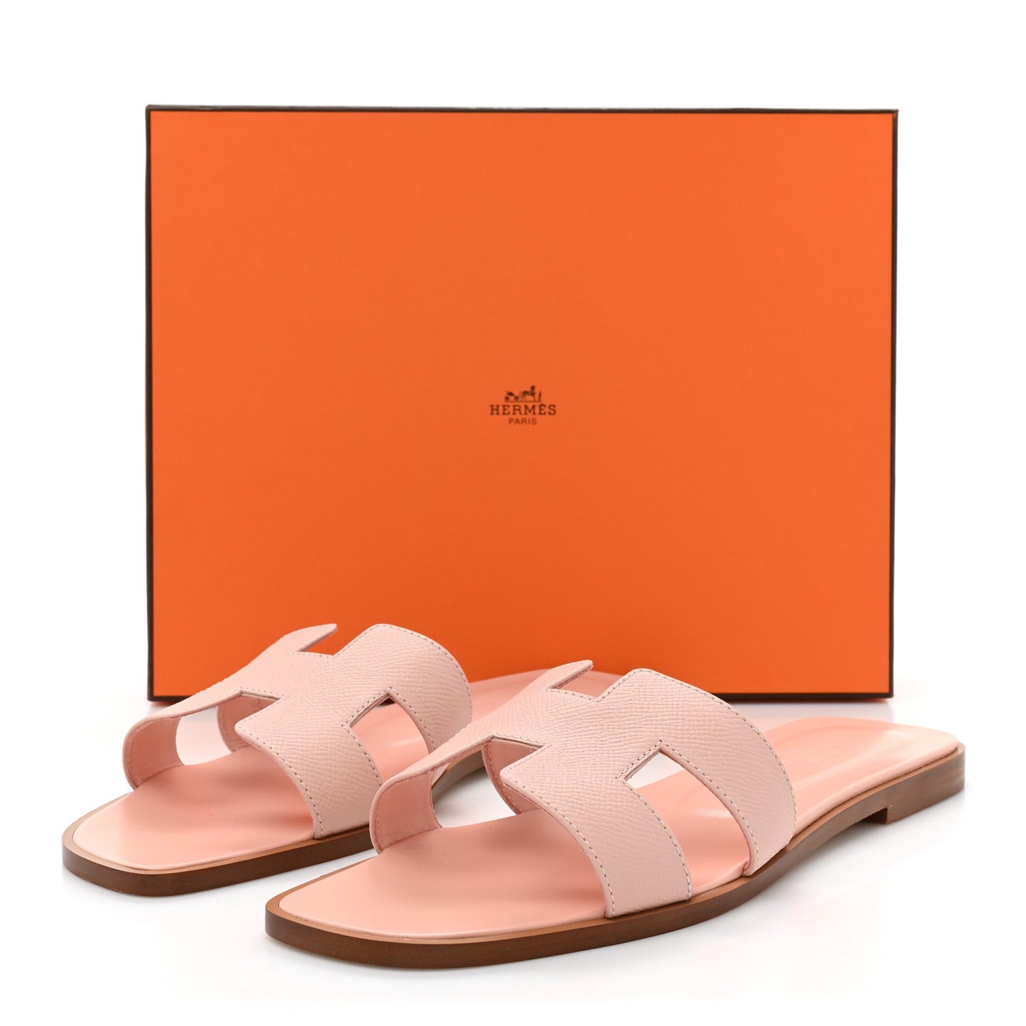 Epsom Oran Sandals 40 Rose Pale
