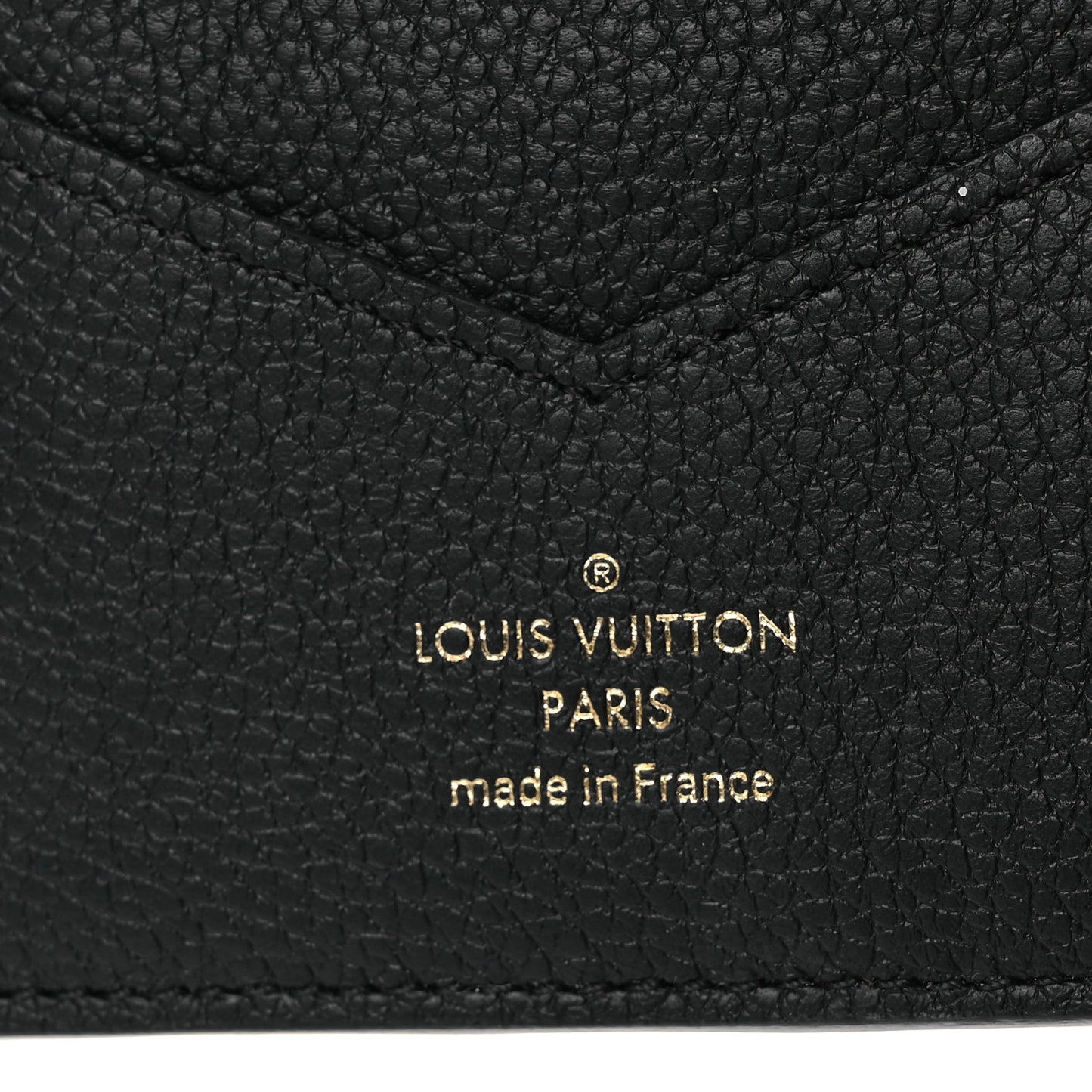 Empreinte Monogram Passport Cover Black