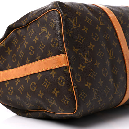 Louis Vuitton Monogram Keepall Bandouliere 50 8 of 26