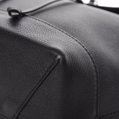 Louis Vuitton Calfskin Lockme Backpack Black 7 of 16