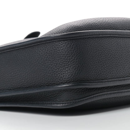 Hermes Taurillon Clemence Evelyne III PM Black 8 of 9