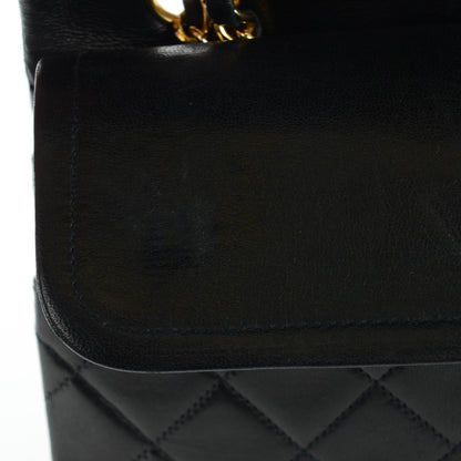 Chanel Lambskin Quilted Medium Double Flap Black 6 of 11