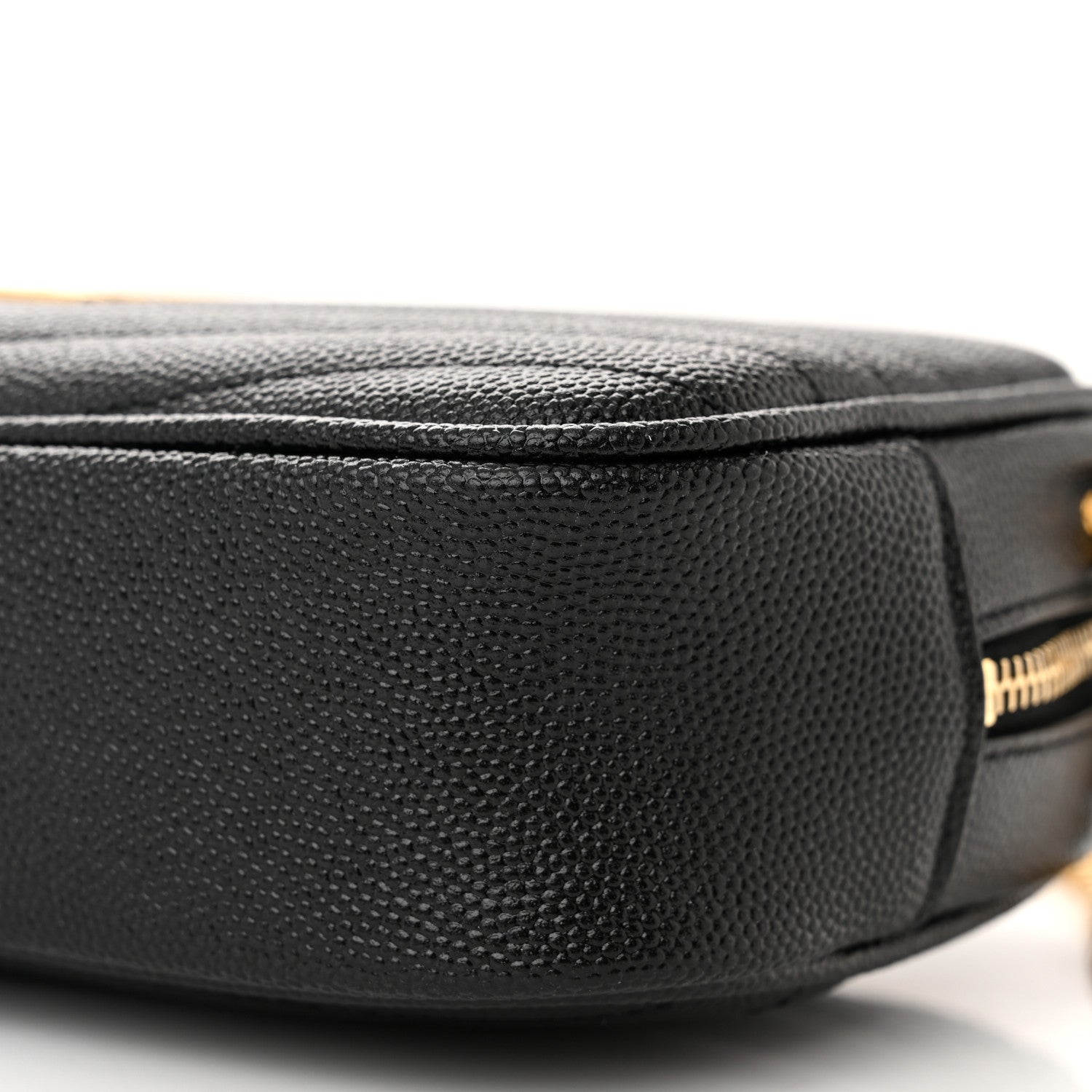 Saint Laurent Grain De Poudre Matelasse Monogram Mini Lou Camera Bag Black 10 of 11