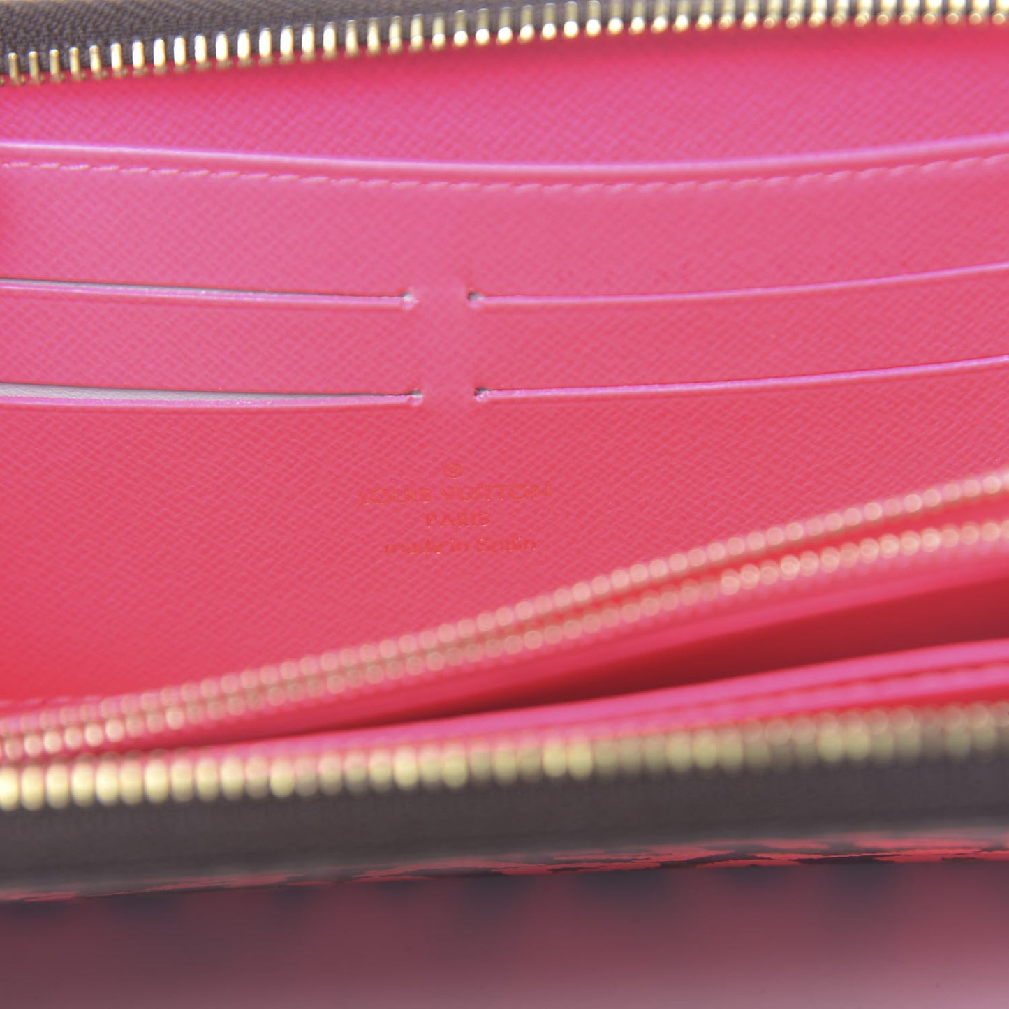 Monogram Graffiti Zippy Wallet Fuchsia