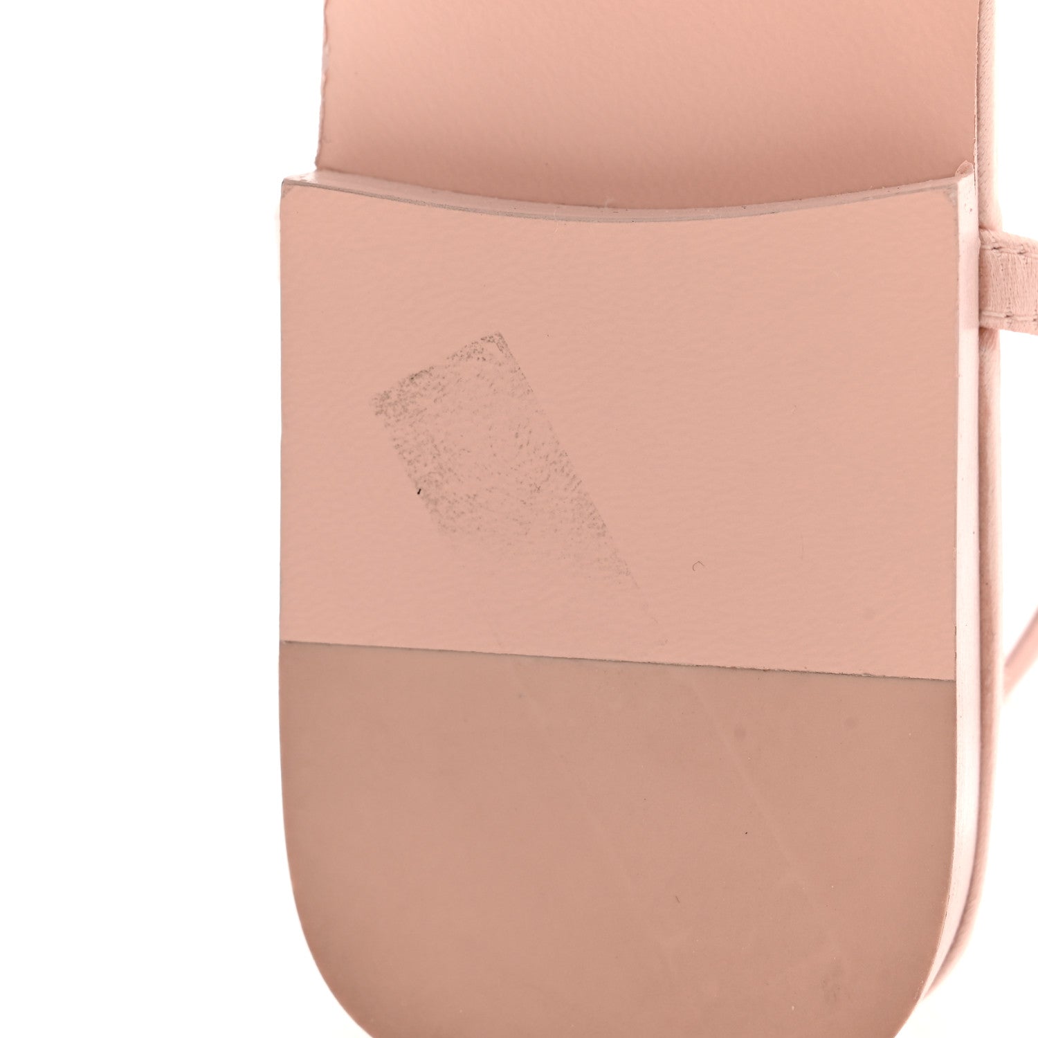 Chanel Satin Strass CC Thong Sandals 36.5 Light Pink 8 of 11