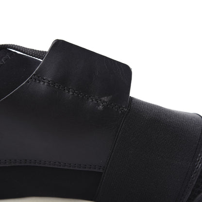 Balenciaga Mesh Calfskin Neoprene Suede Womens Race Runner Sneakers 37 Black 10 of 10