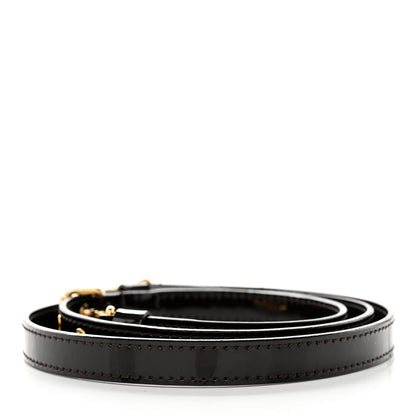 Louis Vuitton Patent 16mm Adjustable Shoulder Strap Amarante 2 of 4