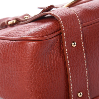 Dolce & Gabbana Calfskin Satchel Red 9 of 14