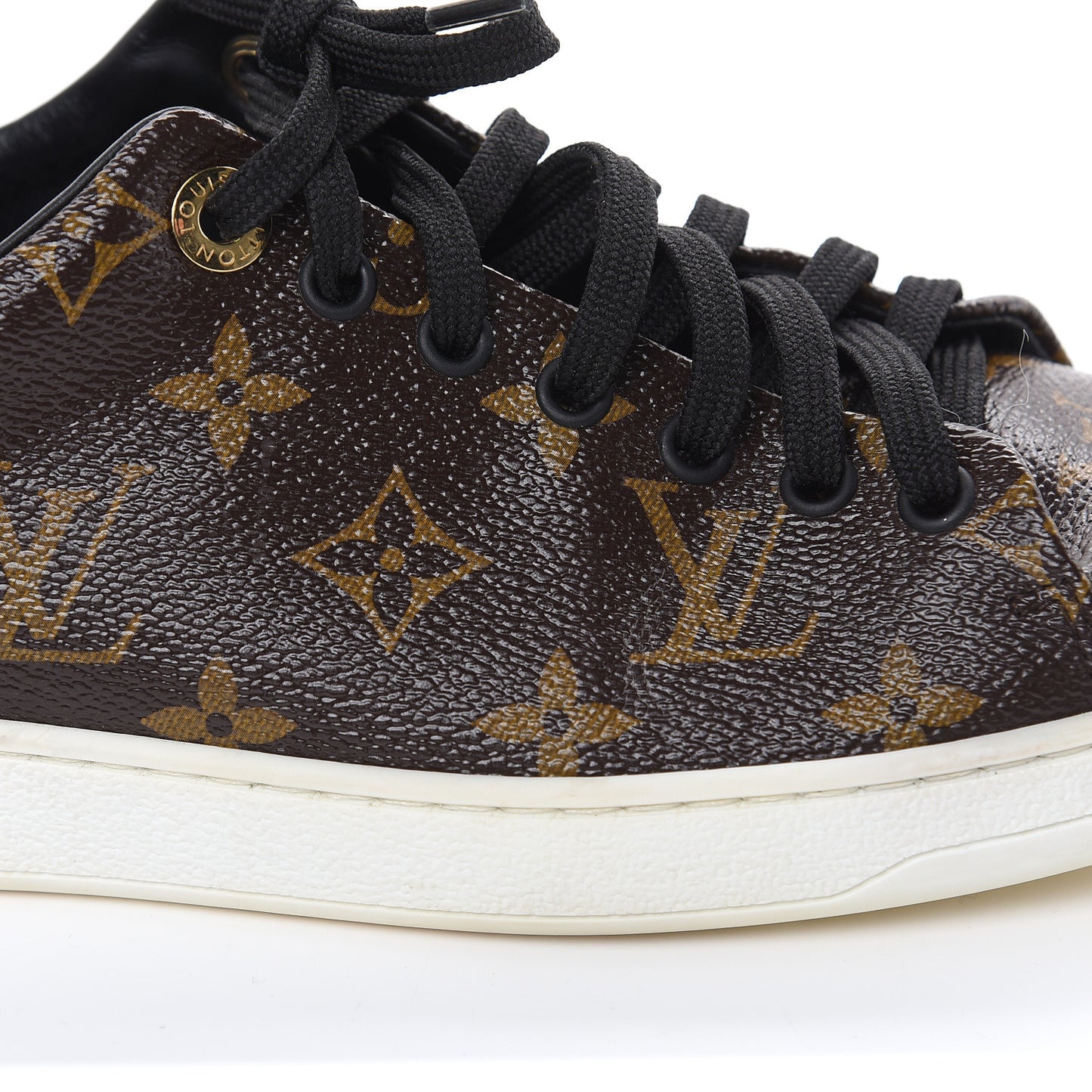 Patent Monogram Frontrow Sneakers 39